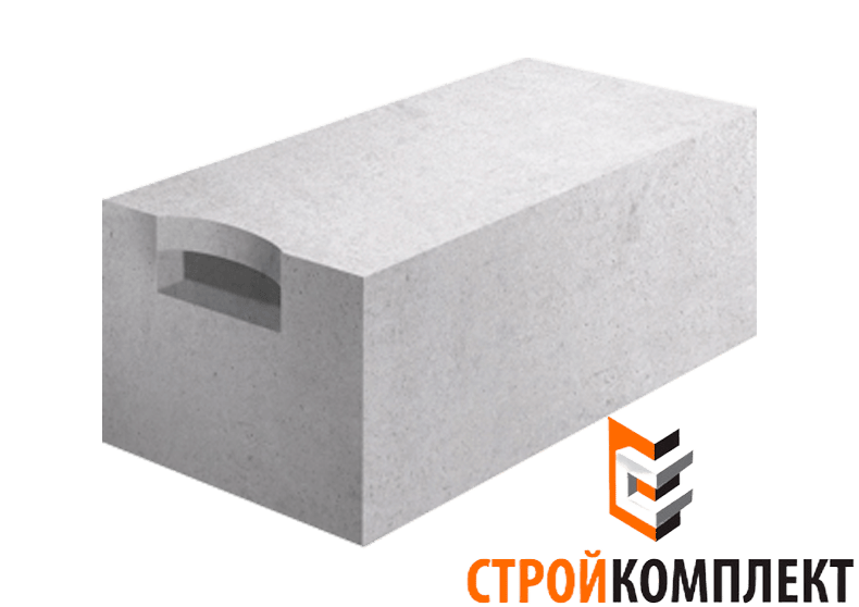 Газобетон СК D500 карманы 600х300х250 мм